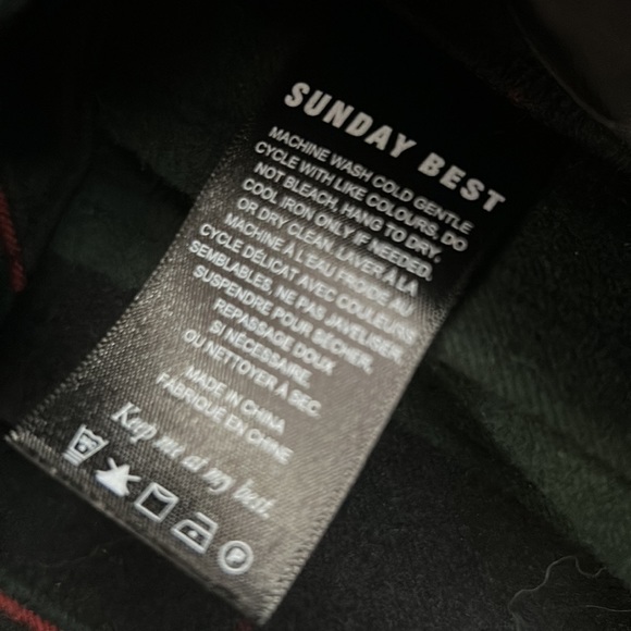 Aritzia Sunday Best pleated plaid skirt, size S - Picture 4 of 5